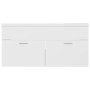 White engineered wood sink cabinet by vidaXL, bathroom vanities - Ref: Foro24-3070847, Price: 266,99 €, Discount: %