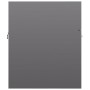 Mueble con lavabo madera de ingeniería gris brillante de vidaXL, Tocadores de baño - Ref: Foro24-3070819, Precio: 112,61 €, D...