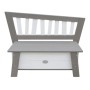 AXI Gray and White Corky Storage Bench by AXI, Benches for halls and storage - Ref: Foro24-441647, Price: 124,75 €, Discount: %