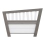 AXI Gray and White Corky Storage Bench by AXI, Benches for halls and storage - Ref: Foro24-441647, Price: 124,75 €, Discount: %