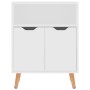 Weißes Sideboard aus Holzwerkstoff, 60 x 30 x 72 cm von vidaXL, Sideboards - Ref: Foro24-326822, Preis: 80,61 €, Rabatt: %