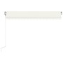 Automatic retractable cream awning 450x300 cm by vidaXL, Awnings - Ref: Foro24-3068927, Price: 364,62 €, Discount: %