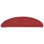 Stair tread mats 15 pcs red 56x17x3 cm by vidaXL, Stair mats - Ref: Foro24-149849, Price: 51,28 €, Discount: %