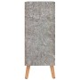 Aparador de madera de ingeniería gris hormigón 60x30x72 cm de vidaXL, Aparadores - Ref: Foro24-326826, Precio: 62,90 €, Descu...