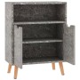 Aparador de madera de ingeniería gris hormigón 60x30x72 cm de vidaXL, Aparadores - Ref: Foro24-326826, Precio: 62,90 €, Descu...