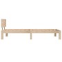 Estructura de cama madera maciza de pino 90x200 cm de vidaXL, Camas y somieres - Ref: Foro24-833109, Precio: 114,25 €, Descue...