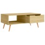 Engineered wood Sonoma oak coffee table 100x49.5x43 cm by vidaXL, Coffee table - Ref: Foro24-326789, Price: 82,29 €, Discount: %