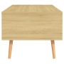 Engineered wood Sonoma oak coffee table 100x49.5x43 cm by vidaXL, Coffee table - Ref: Foro24-326789, Price: 82,99 €, Discount: %