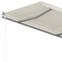 Toldo retráctil automático crema 300x250 cm de vidaXL, Toldos - Ref: Foro24-3068867, Precio: 415,42 €, Descuento: %