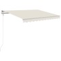 Toldo automático con LED y sensor de viento crema 350x250 cm de vidaXL, Toldos - Ref: Foro24-3068892, Precio: 473,30 €, Descu...