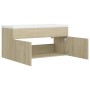 Furniture with engineered wood Sonoma oak sink by vidaXL, bathroom vanities - Ref: Foro24-3070850, Price: 263,27 €, Discount: %