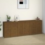 Solid pine wood sideboard in honey brown color, 230 x 35 x 80 cm by vidaXL, Sideboards - Ref: Foro24-3114087, Price: 354,57 €...