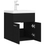 Furniture with black engineered wood sink by vidaXL, bathroom vanities - Ref: Foro24-3071262, Price: 149,98 €, Discount: %