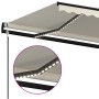 Toldo automático con LED y sensor de viento crema 400x350 cm de vidaXL, Toldos - Ref: Foro24-3069192, Precio: 648,51 €, Descu...