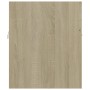 Sonoma oak engineered wood vanity unit with sink by vidaXL, bathroom vanities - Ref: Foro24-3070832, Price: 200,40 €, Discoun...