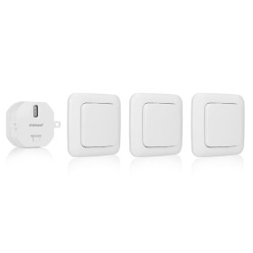 Smartwares Set of bedroom light switches 8x8x1.7 cm white by Smartwares, light switches - Ref: Foro24-436833, Price: 64,76 €,...