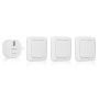 Smartwares Set de interruptores de luz dormitorio 8x8x1,7 cm blanco de Smartwares, Interruptores de luz - Ref: Foro24-436833,...