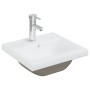 Cabinet with glossy white agglomerate sink by vidaXL, bathroom vanities - Ref: Foro24-3071267, Price: 145,95 €, Discount: %