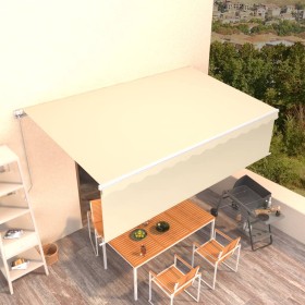 Manual retractable awning with anthracite blind 5x3 m by vidaXL, Awnings - Ref: Foro24-3069337, Price: 458,99 €, Discount: %