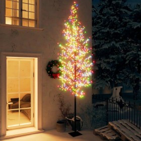 Christmas tree 1200 colorful LEDs cherry blossoms 400 cm by vidaXL, Christmas lights - Ref: Foro24-328670, Price: 287,99 €, D...