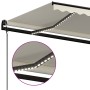 Toldo automático con LED sensor de viento crema 500x350 cm de vidaXL, Toldos - Ref: Foro24-3069232, Precio: 644,37 €, Descuen...