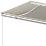 Toldo retráctil manual crema 600x350 cm de vidaXL, Toldos - Ref: Foro24-3069037, Precio: 556,83 €, Descuento: %