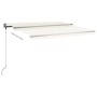 Cream manual retractable foot awning 400x300 cm by vidaXL, Awnings - Ref: Foro24-3069737, Price: 471,05 €, Discount: %