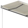 Cream manual retractable foot awning 400x300 cm by vidaXL, Awnings - Ref: Foro24-3069737, Price: 471,05 €, Discount: %