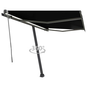 Toldo de pie automático gris antracita 350x250 cm de vidaXL, Toldos - Ref: Foro24-3069729, Precio: 484,99 €, Descuento: %