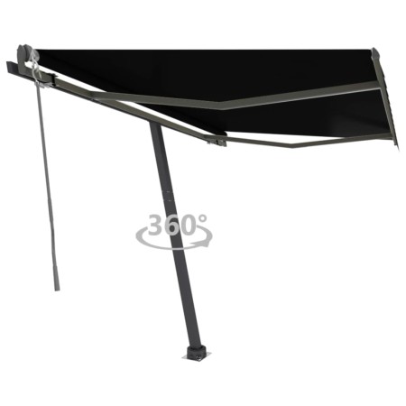 Toldo de pie automático gris antracita 350x250 cm de vidaXL, Toldos - Ref: Foro24-3069729, Precio: 471,22 €, Descuento: %