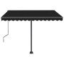 Toldo de pie automático gris antracita 350x250 cm de vidaXL, Toldos - Ref: Foro24-3069729, Precio: 471,22 €, Descuento: %