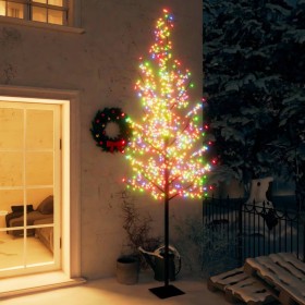 Weihnachtsbaum 600 bunte LEDs Kirschblüten 300 cm von vidaXL, Weihnachtsbeleuchtung - Ref: Foro24-328669, Preis: 161,87 €, Ra...