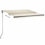 Toldo automático con LED y sensor de viento crema 350x250 cm de vidaXL, Toldos - Ref: Foro24-3069732, Precio: 621,99 €, Descu...