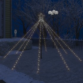 LED-Leuchten in Weihnachtsbaumform für den Innen- und Außenbereich, 400 LEDs, 2,5 m von vidaXL, Weihnachtsbäume - Ref: Foro24...