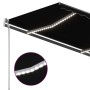 Toldo retráctil manual con luz LED gris antracita 450x300 cm de vidaXL, Toldos - Ref: Foro24-3069764, Precio: 515,85 €, Descu...