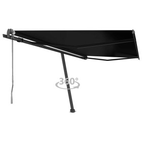 Automatic freestanding awning in anthracite grey, 450x300 cm. by vidaXL, Awnings - Ref: Foro24-3069769, Price: 578,83 €, Disc...