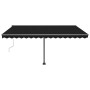 Toldo de pie automático gris antracita 450x300 cm de vidaXL, Toldos - Ref: Foro24-3069769, Precio: 563,10 €, Descuento: %