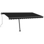 Automatic freestanding awning in anthracite grey, 450x300 cm. by vidaXL, Awnings - Ref: Foro24-3069769, Price: 549,84 €, Disc...