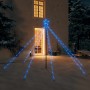 Luces de árbol de Navidad interior 400 LED azul 2,5 m