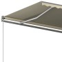 Toldo de pie automático crema 400x300 cm de vidaXL, Toldos - Ref: Foro24-3069747, Precio: 526,10 €, Descuento: %