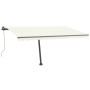 Cream automatic standing awning 400x300 cm by vidaXL, Awnings - Ref: Foro24-3069747, Price: 526,10 €, Discount: %