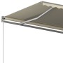 Toldo de pie automático crema 450x300 cm de vidaXL, Toldos - Ref: Foro24-3069767, Precio: 560,05 €, Descuento: %