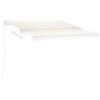 Cream automatic standing awning 350x250 cm by vidaXL, Awnings - Ref: Foro24-3069527, Price: 460,08 €, Discount: %