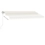 Cream automatic standing awning 400x350 cm by vidaXL, Awnings - Ref: Foro24-3069627, Price: 612,76 €, Discount: %