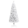 Artificial Christmas tree with white LED fiber optics 240 cm by vidaXL, Christmas trees - Ref: Foro24-328453, Price: 137,03 €...