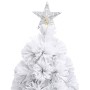 Árbol de Navidad artificial con LED blanco fibra óptica 240 cm de vidaXL, Arboles de navidad - Ref: Foro24-328453, Precio: 13...