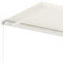 Manuell einziehbare Standmarkise creme 400x300 cm von vidaXL, Markisen - Ref: Foro24-3069537, Preis: 601,53 €, Rabatt: %