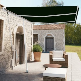 Anthracite gray automatic standing awning 350x250 cm by vidaXL, Awnings - Ref: Foro24-3069529, Price: 469,17 €, Discount: %