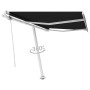 Toldo de pie automático gris antracita 350x250 cm de vidaXL, Toldos - Ref: Foro24-3069529, Precio: 469,17 €, Descuento: %