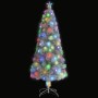 Árbol de Navidad artificial con LED blanco fibra óptica 180 cm de vidaXL, Arboles de navidad - Ref: Foro24-328451, Precio: 90...